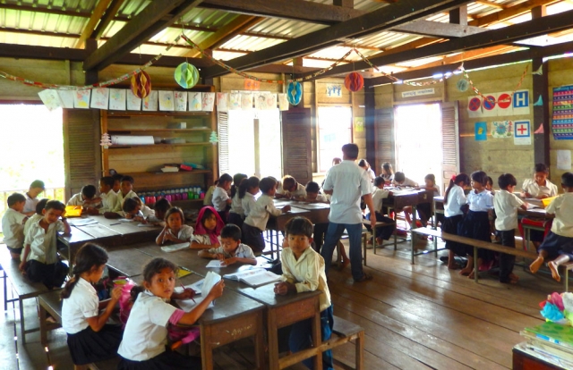Restore One Primary School - classroom