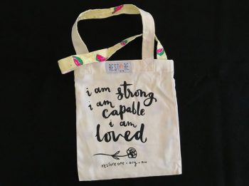 Tote bags kids- I am strong
