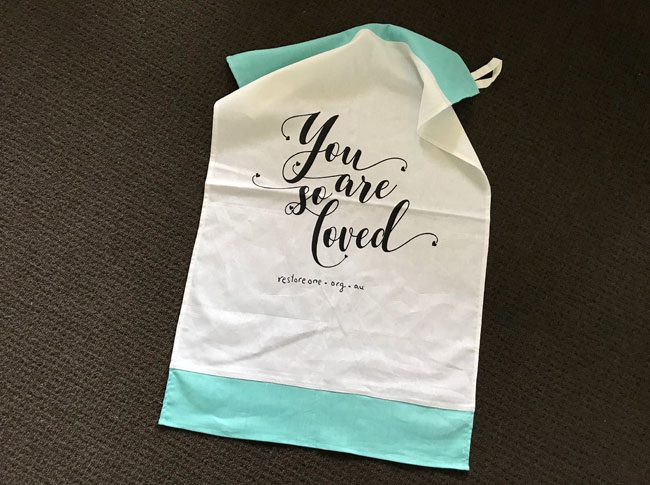 Tea Towel: You are so loved