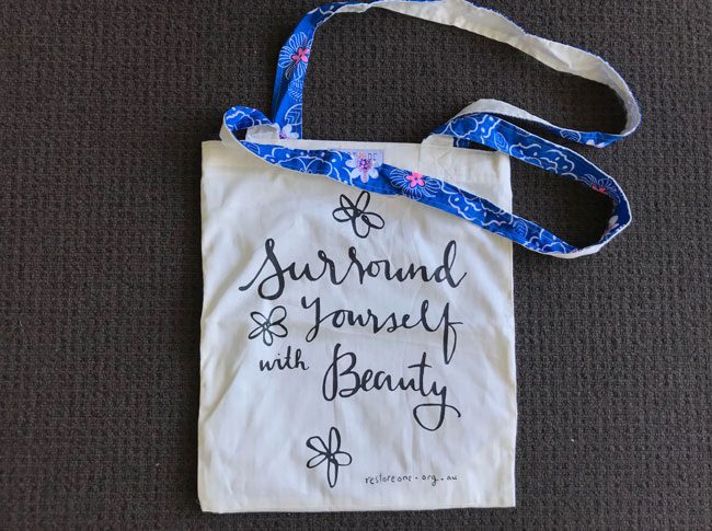 Tote bags - surround yourself