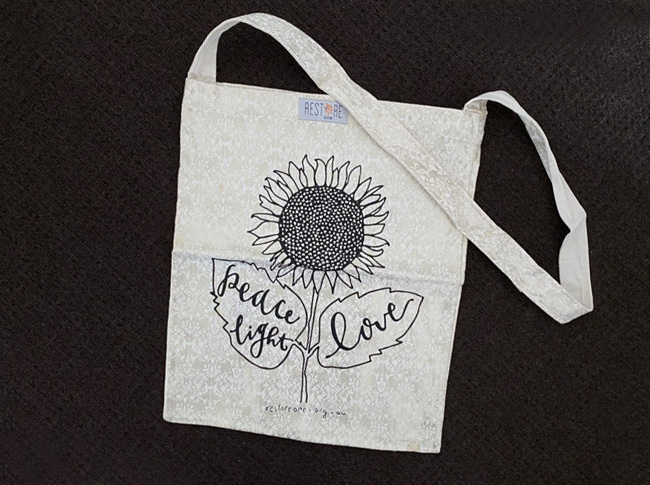 Tote bags - sunflower