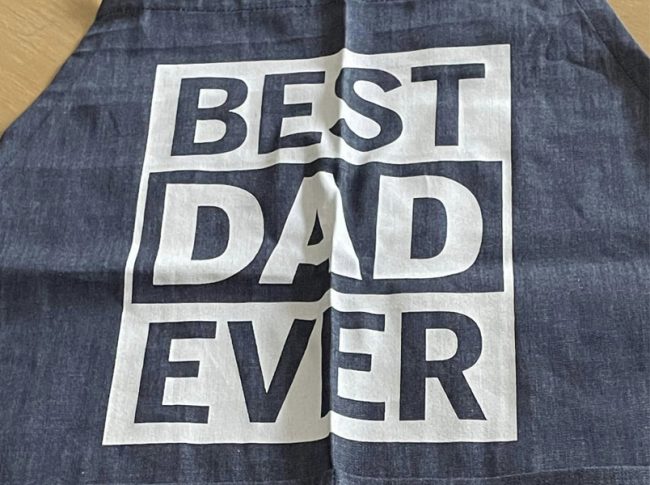 Best Dad ever apron